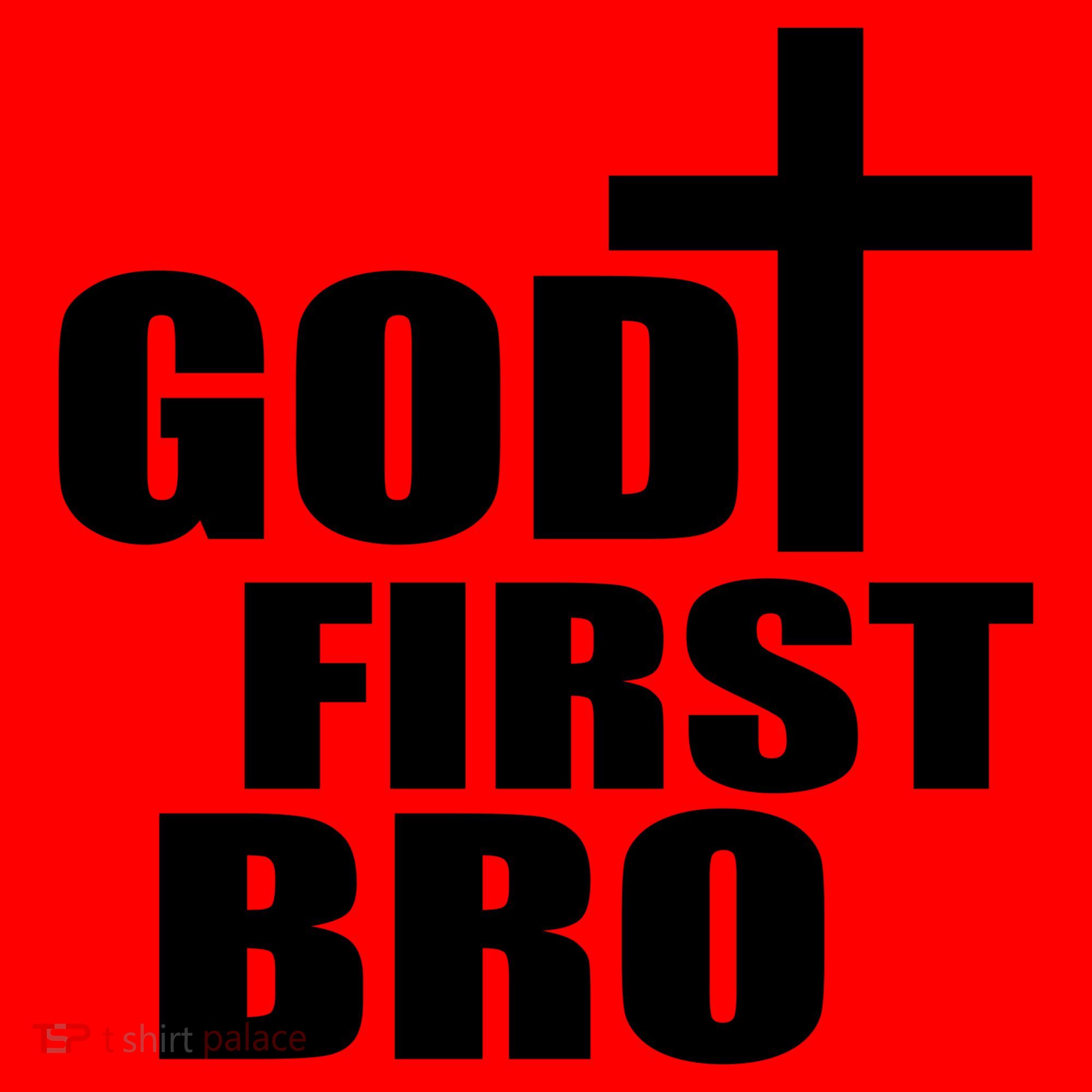 God First Bro Santa Hat