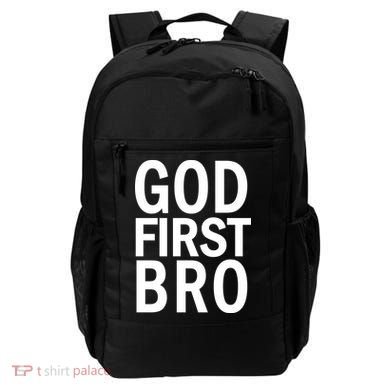 God First Bro Christian Backpack
