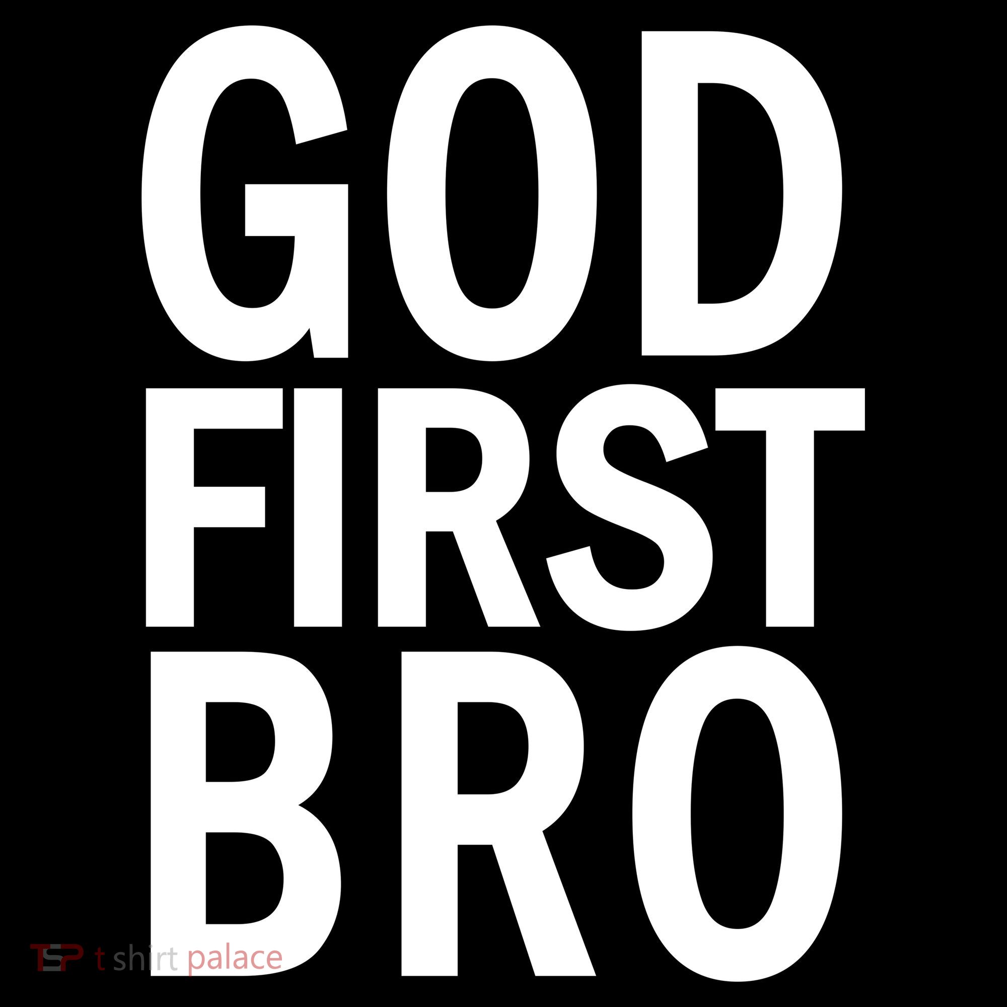 God First Bro Christian Bucket Hat