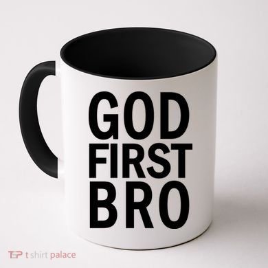 God First Bro Christian Coffee Mug