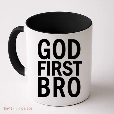God First Bro Christian Coffee Mug