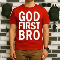 God First Bro Christian T-Shirt thumb 6
