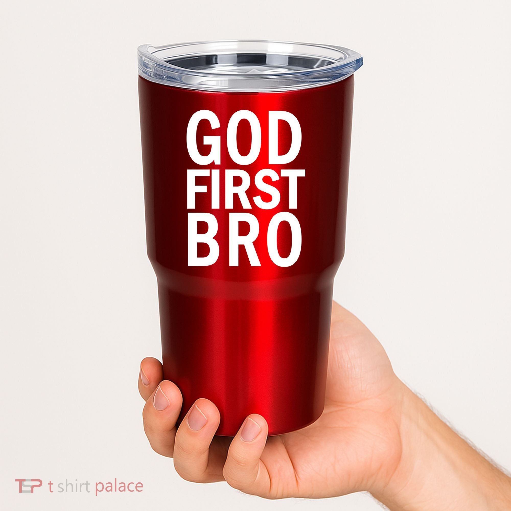 God First Bro Christian Tumbler