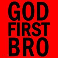 God First Bro Christian Santa Hat thumb 1