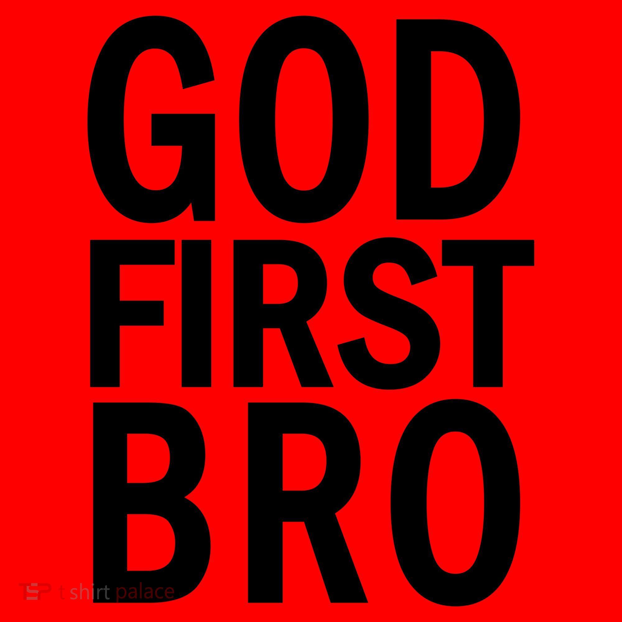 God First Bro Christian Santa Hat