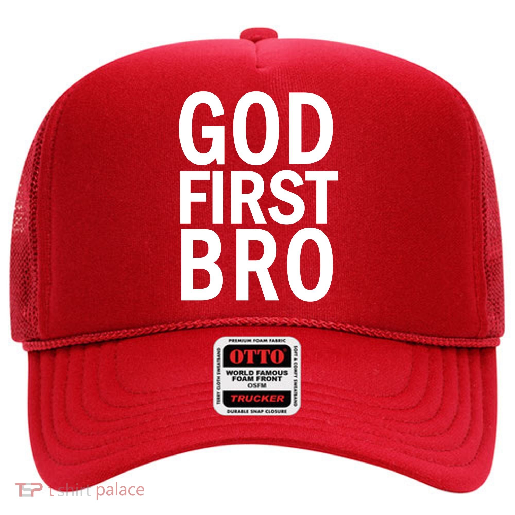 God First Bro Christian Hat