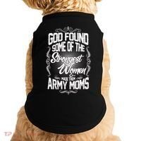 God Found Strong Army Moms Doggie Tank thumb 0