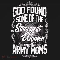 God Found Strong Army Moms USA-Made Doggie Bandana thumb 2