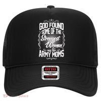 God Found Strong Army Moms Hat thumb 0