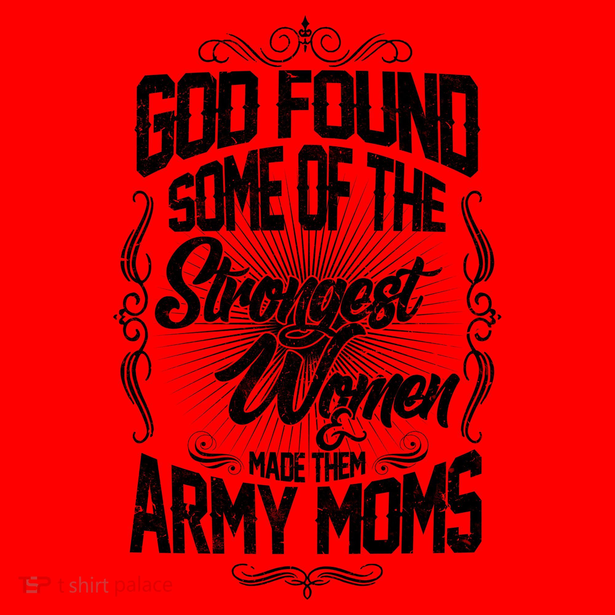 God Found Strong Army Moms Santa Hat