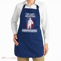 God Gave Weapons To Fight Evil Apron thumb 2