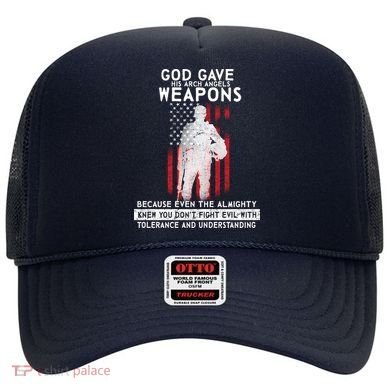 God Gave Weapons To Fight Evil Hat