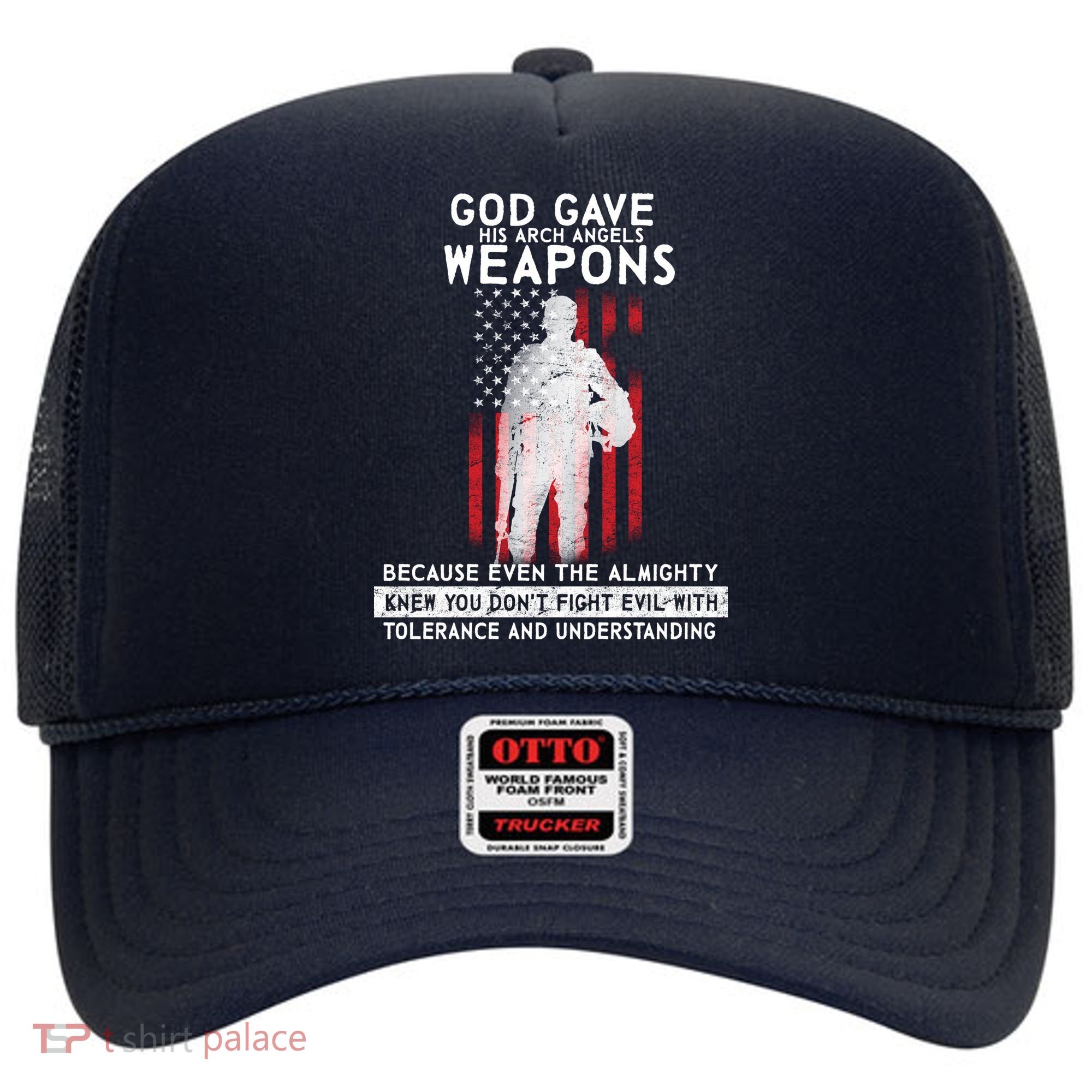 God Gave Weapons To Fight Evil Hat