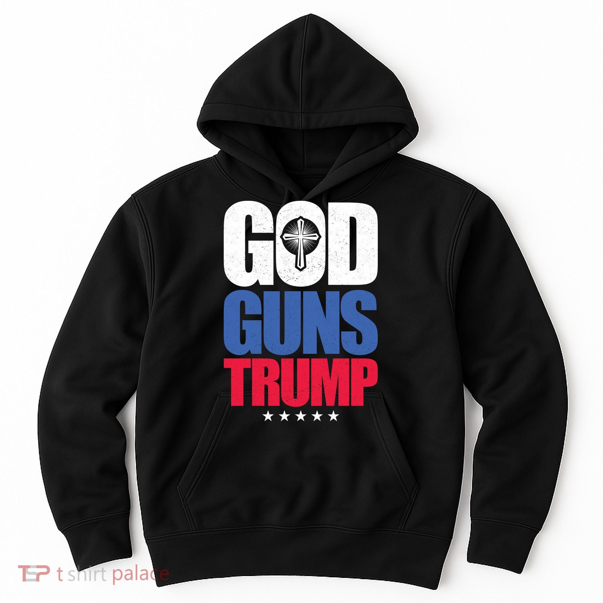 God Guns & Donald Trump Hoodie