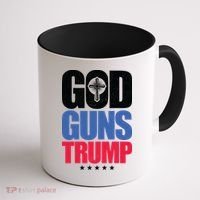 God Guns & Donald Trump Coffee Mug thumb 1
