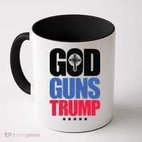 God Guns & Donald Trump Coffee Mug thumb 0