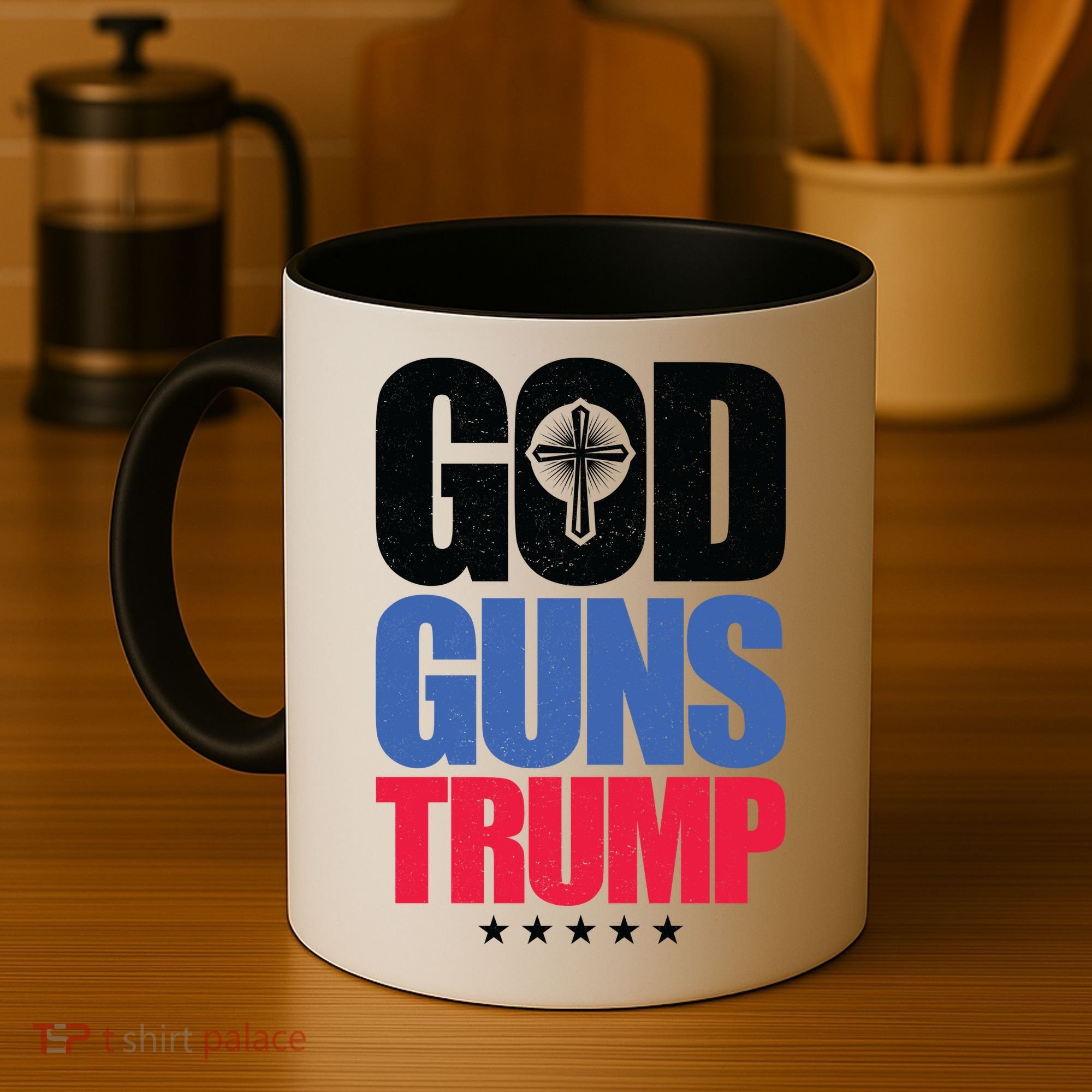 God Guns & Donald Trump Coffee Mug