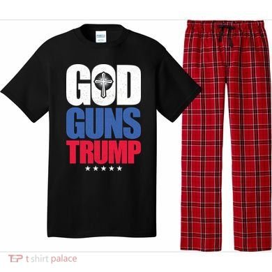 God Guns & Donald Trump Pajama Set