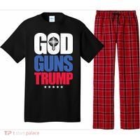 God Guns & Donald Trump Pajama Set thumb 0