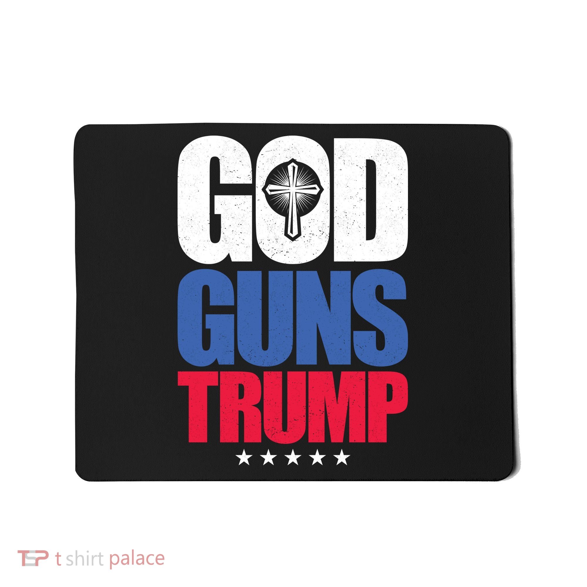 God Guns & Donald Trump Mousepad