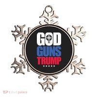 God Guns & Donald Trump Ornament thumb 0