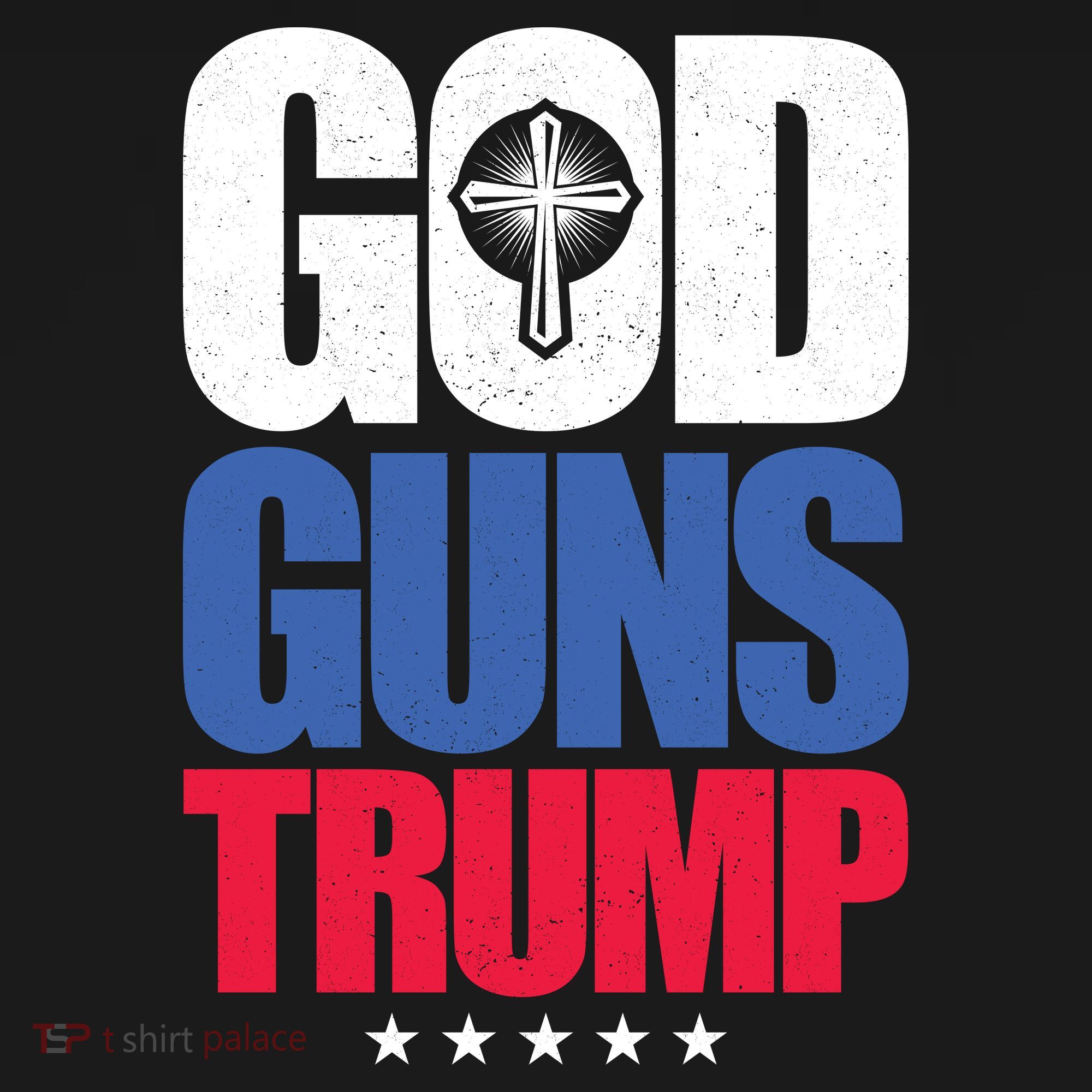 God Guns & Donald Trump Ornament