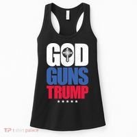 God Guns & Donald Trump Women's Tank Top thumb 0