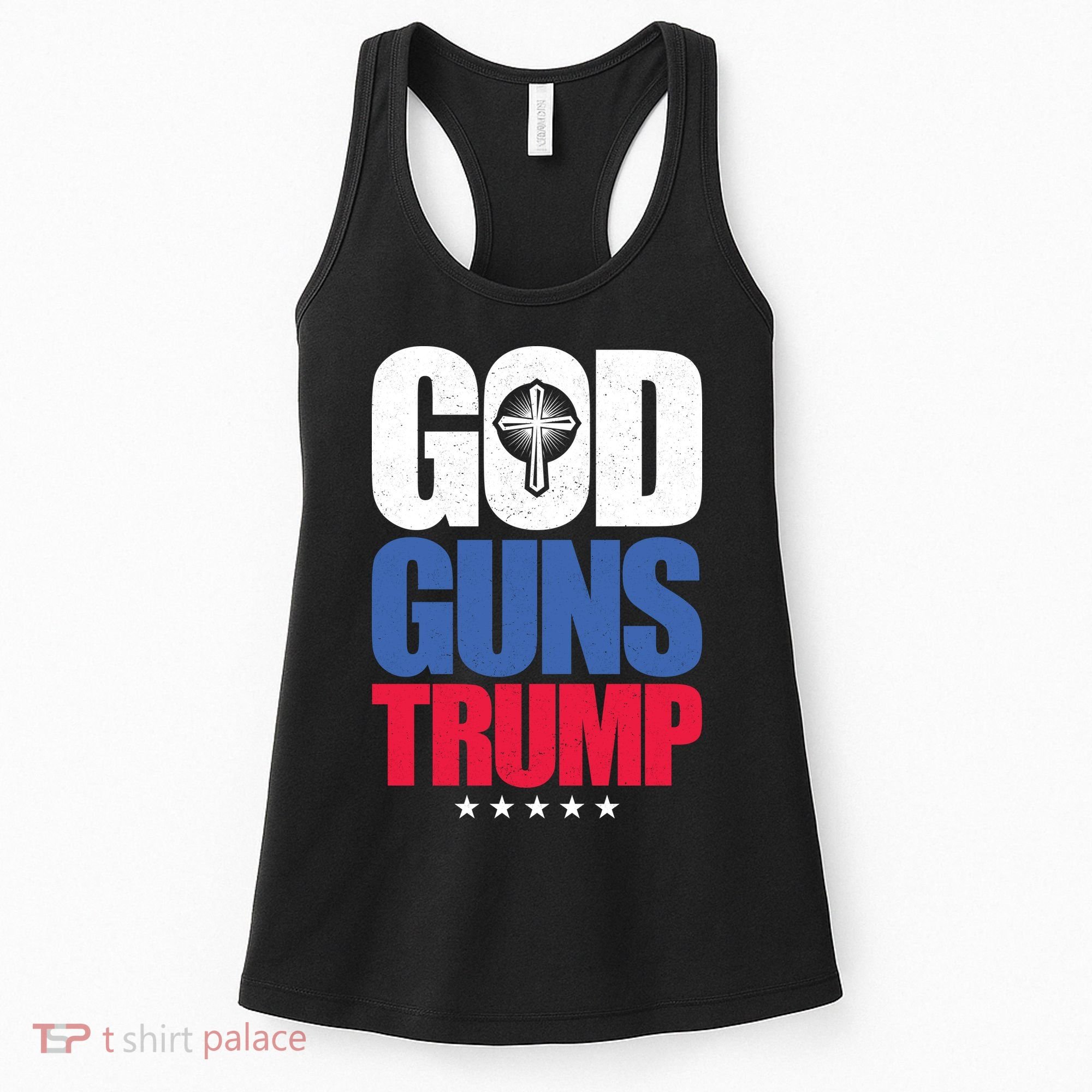 God Guns & Donald Trump Women's Tank Top