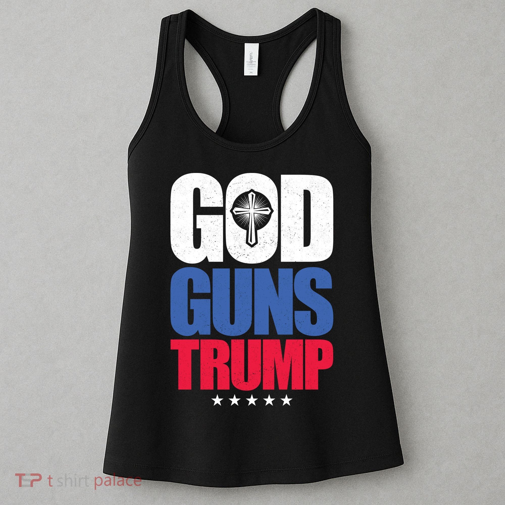 God Guns & Donald Trump Women's Tank Top