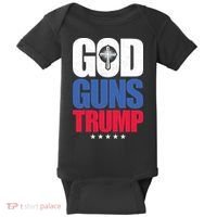 God Guns & Donald Trump Baby Bodysuit thumb 0