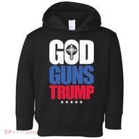 God Guns & Donald Trump Toddler Hoodie thumb 0