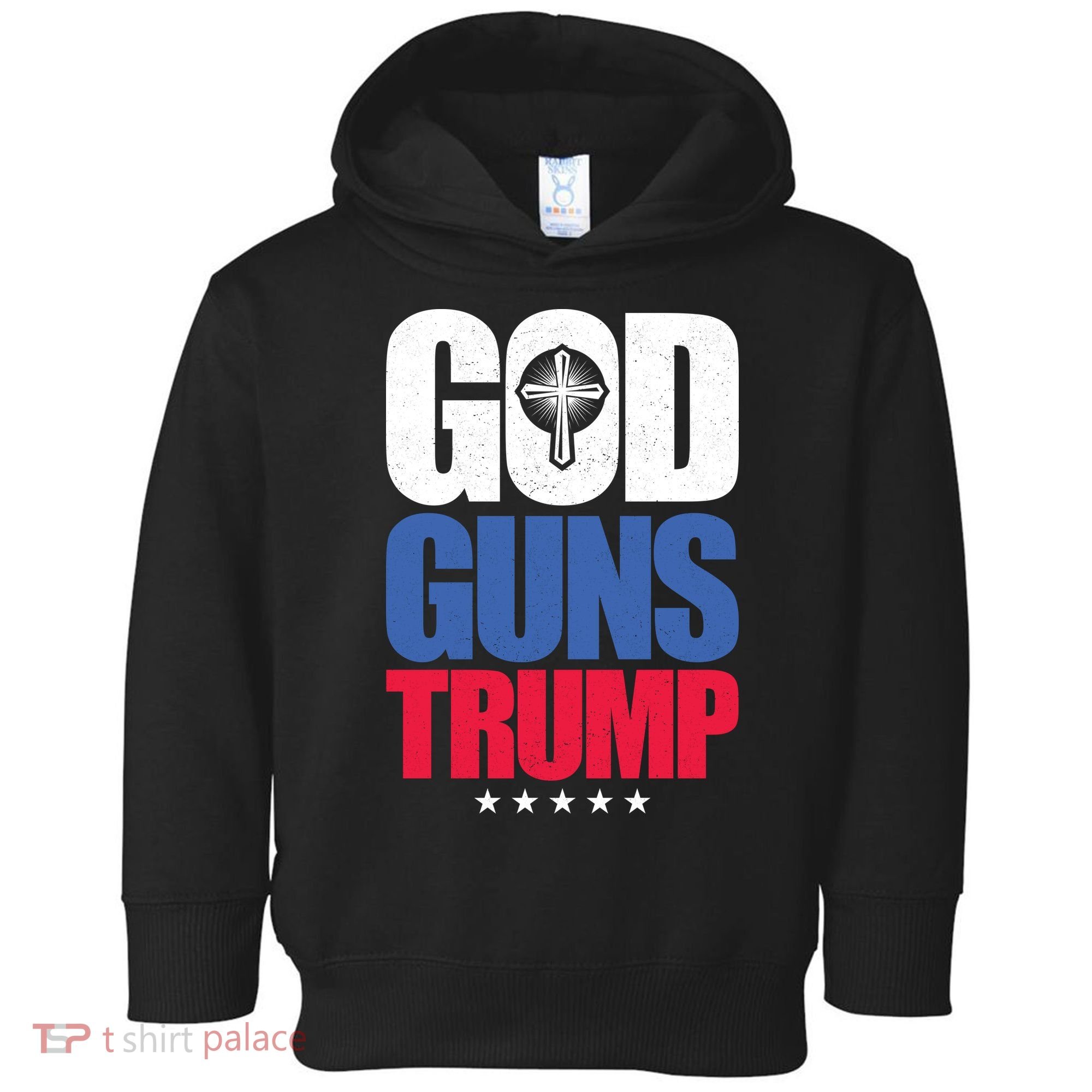 God Guns & Donald Trump Toddler Hoodie