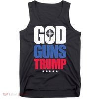 God Guns & Donald Trump Tank Top thumb 0