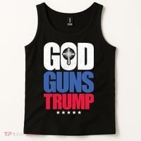 God Guns & Donald Trump Tank Top thumb 2