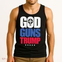 God Guns & Donald Trump Tank Top thumb 3