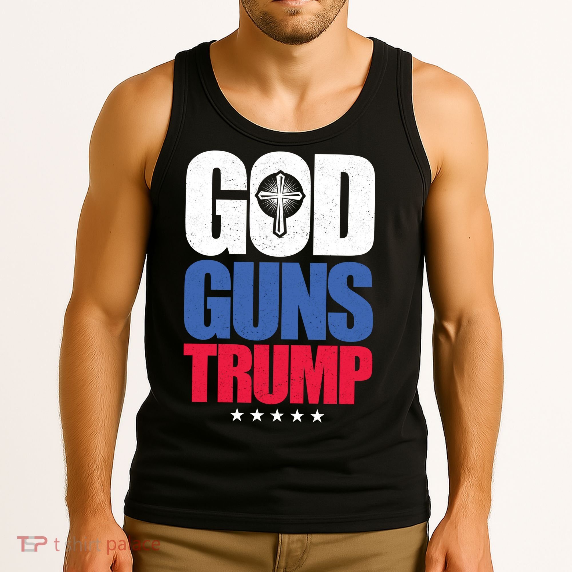 God Guns & Donald Trump Tank Top