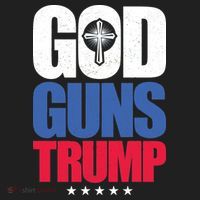 God Guns & Donald Trump Golf Towel thumb 3