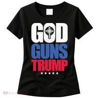 God Guns & Donald Trump Women's T-Shirt thumb 0