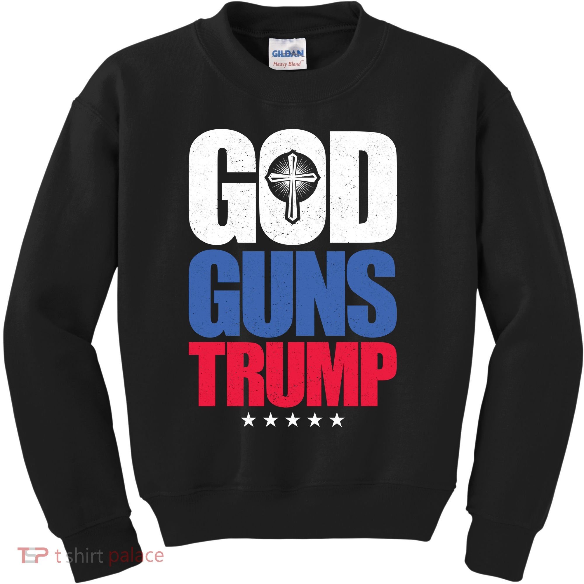 God Guns & Donald Trump Kids Sweatshirt