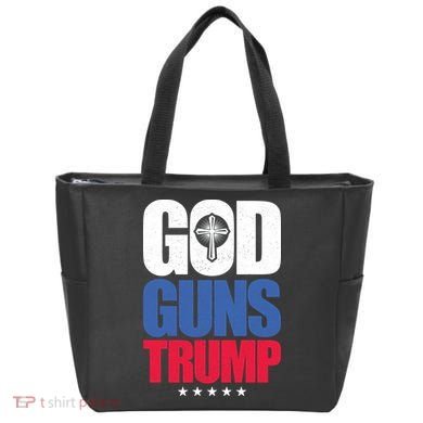 God Guns & Donald Trump Tote Bag