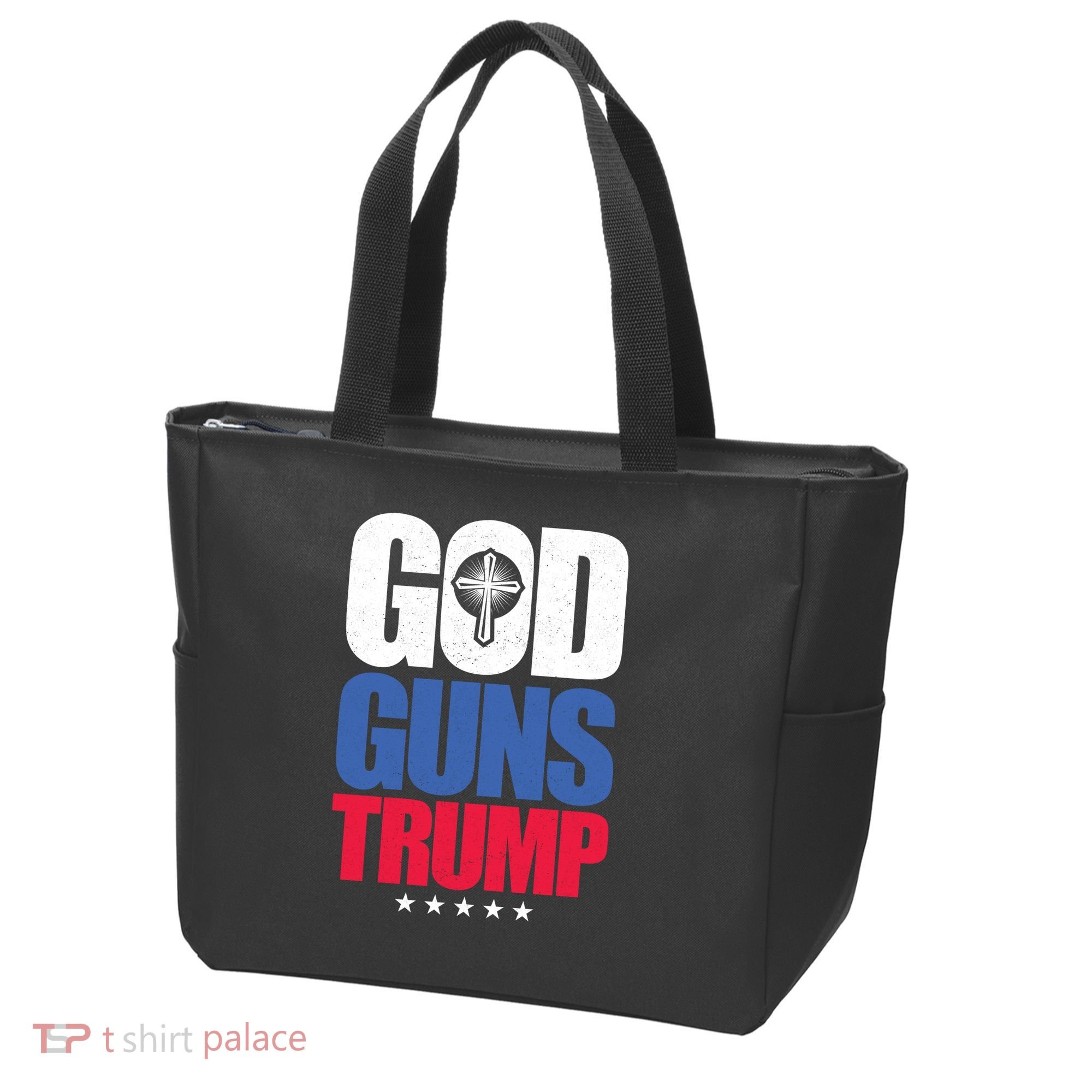 God Guns & Donald Trump Tote Bag