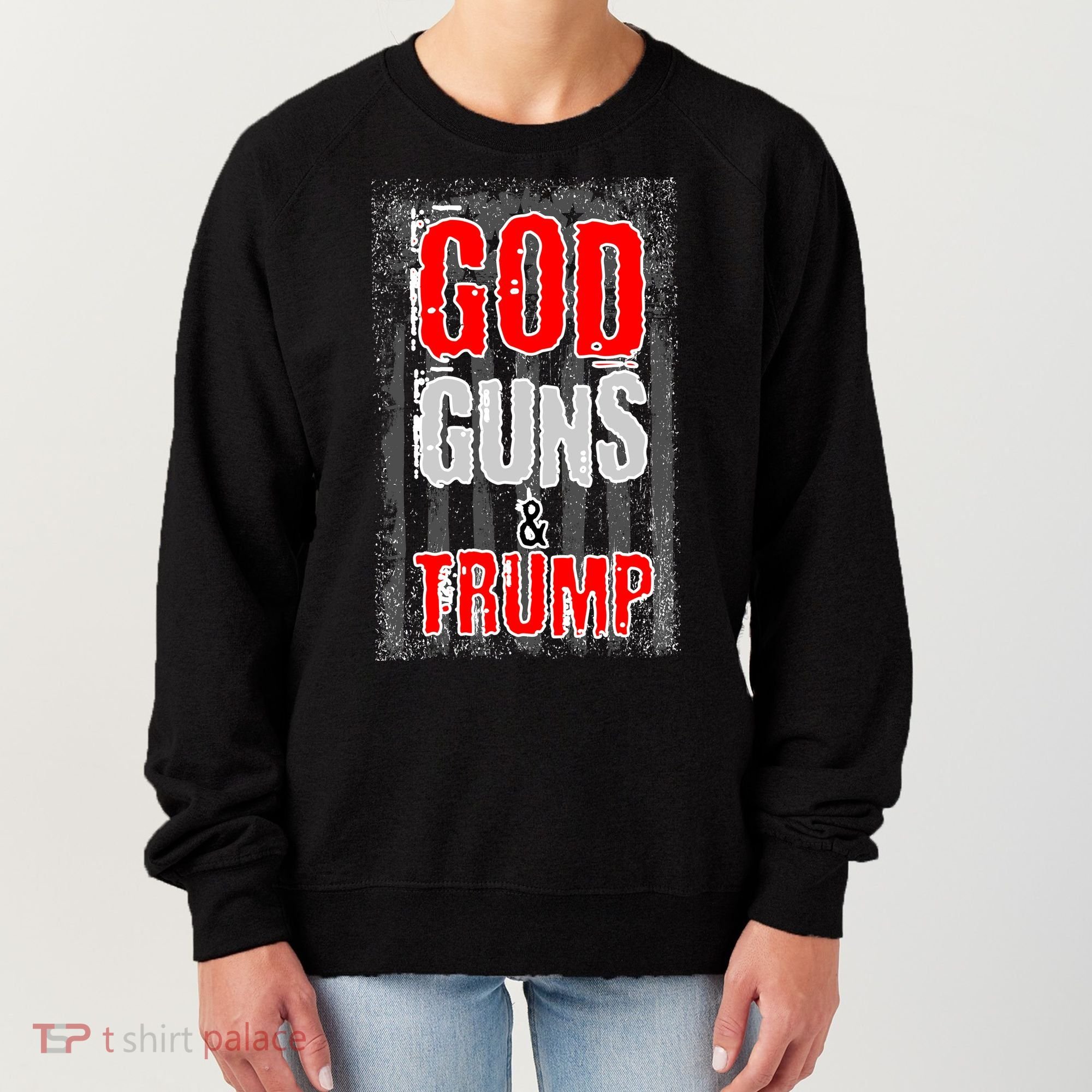 God Guns & Trump Women's Sweatshirt