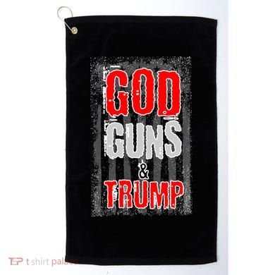 God Guns & Trump Golf Towel