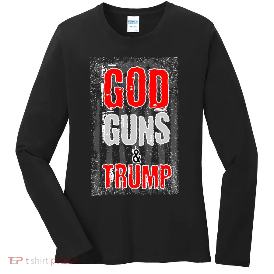 God Guns & Trump Women's Long Sleeve Shirt