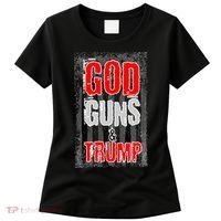 God Guns & Trump Women's T-Shirt thumb 0