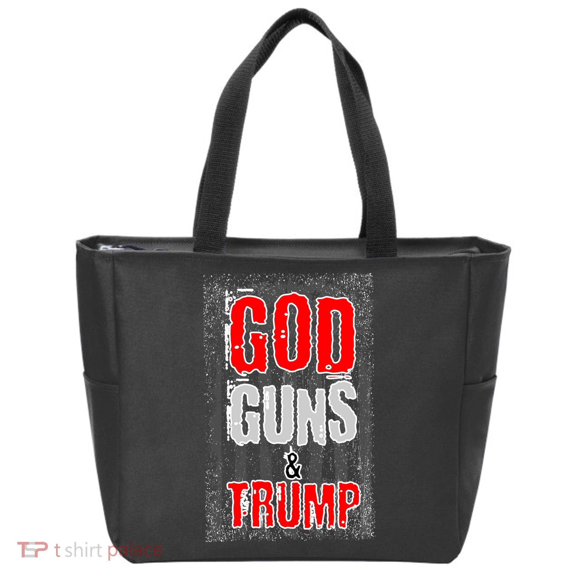 God Guns & Trump Tote Bag