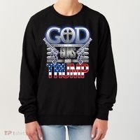 God Guns And Donald Trump Women's Sweatshirt thumb 0