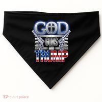 God Guns And Donald Trump USA-Made Doggie Bandana thumb 0