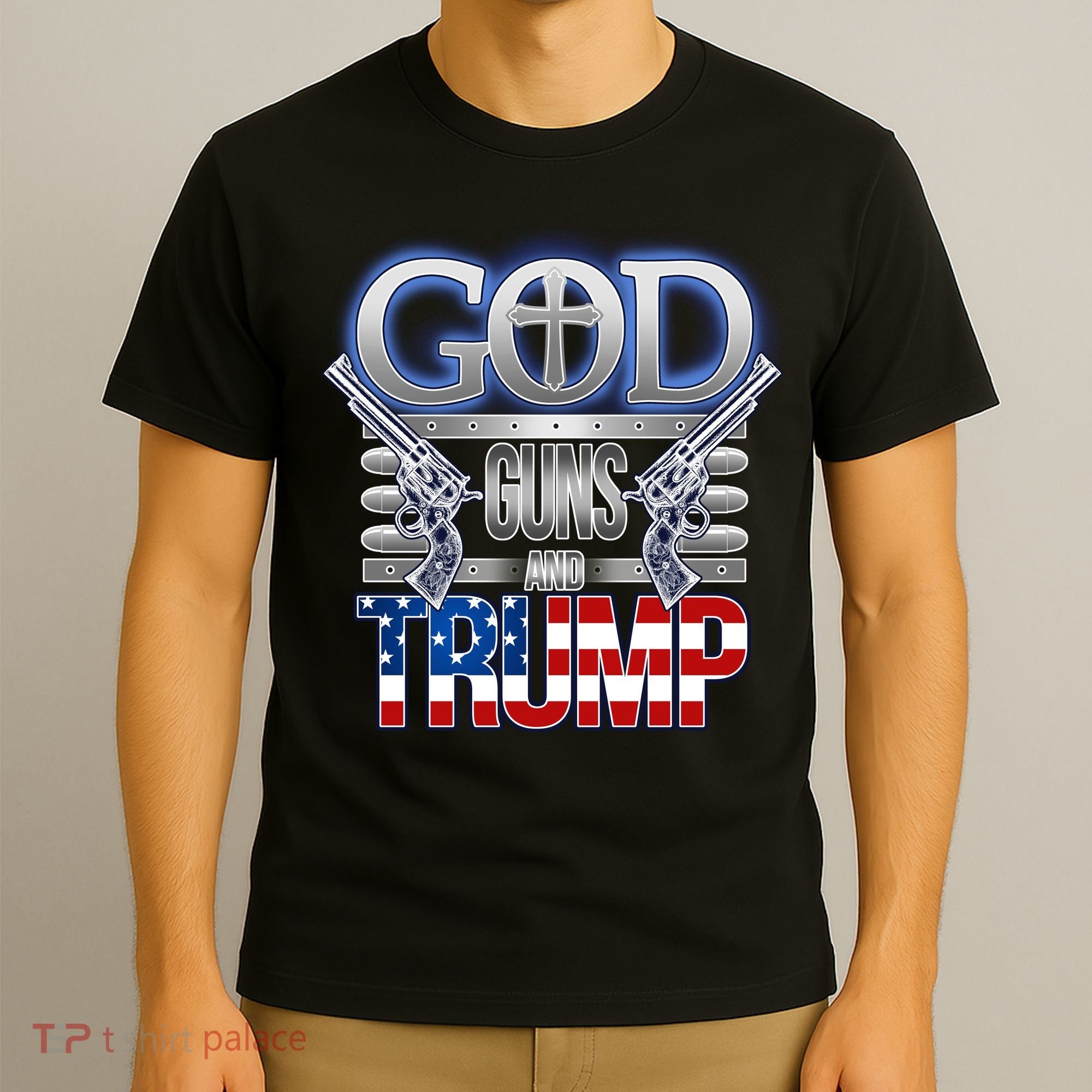 God Guns And Donald Trump T-Shirt