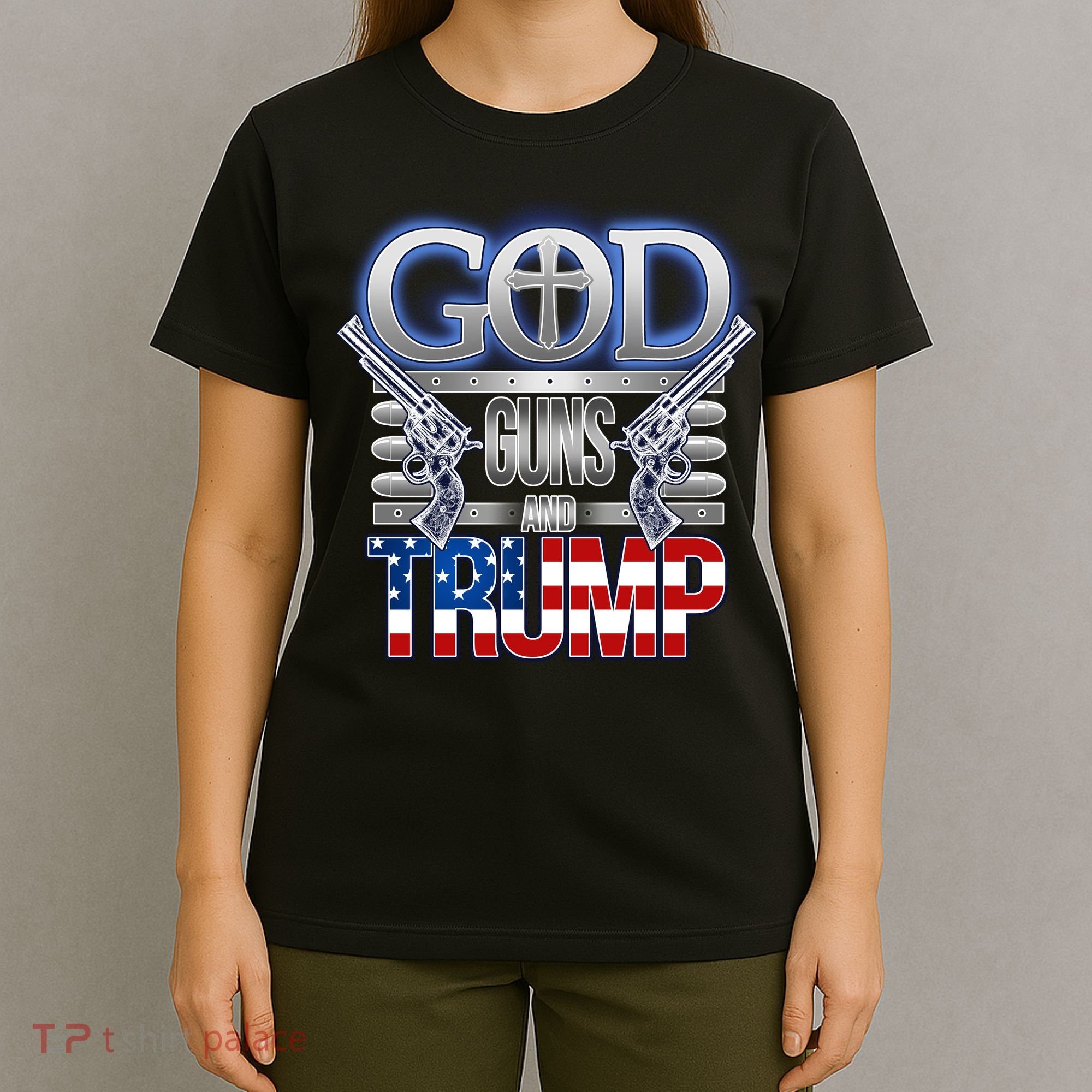 God Guns And Donald Trump T-Shirt